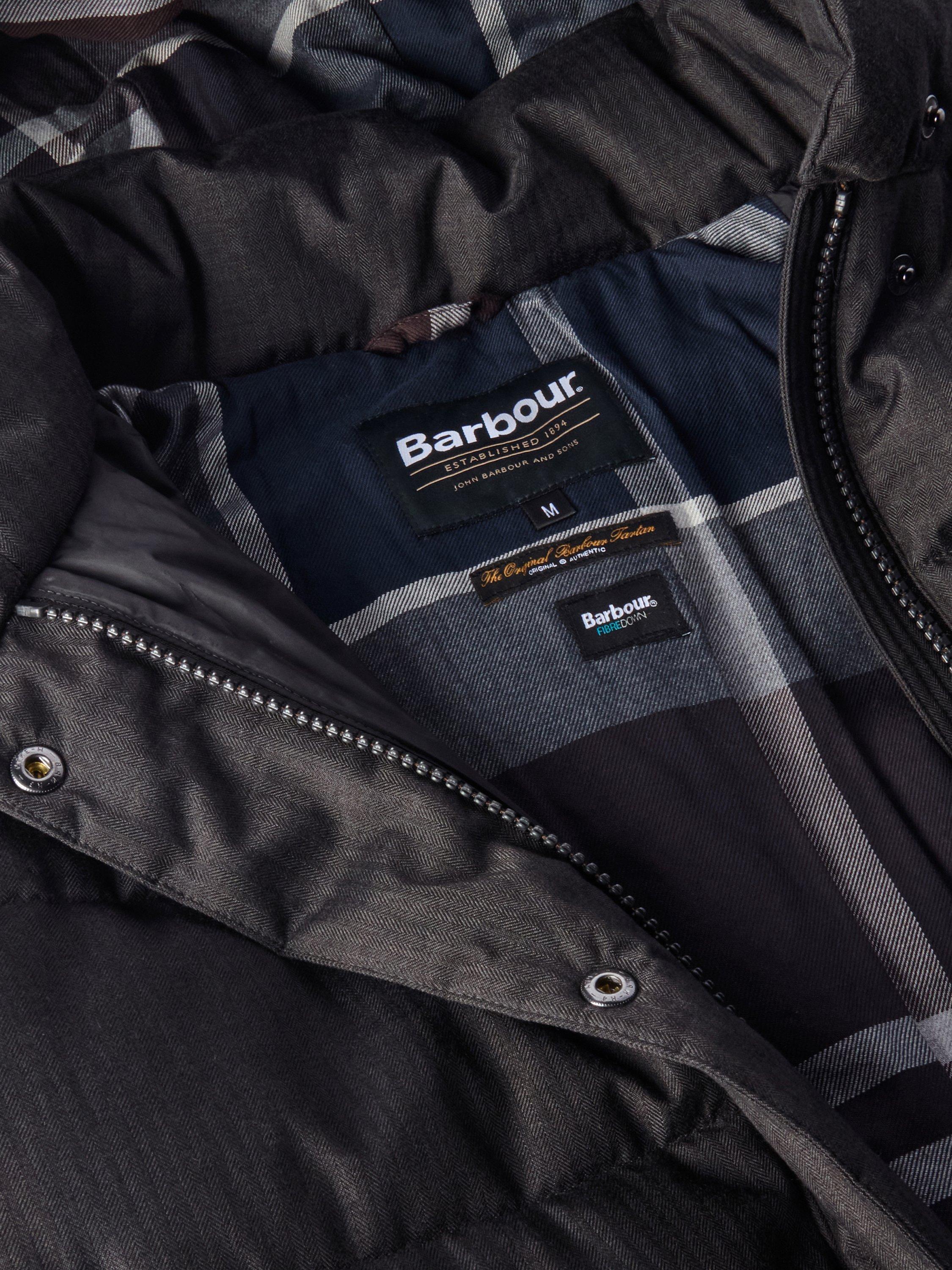 Product image 5 of 8, which shows Barbour Brampton Puffer Jacket, Charcoal, L