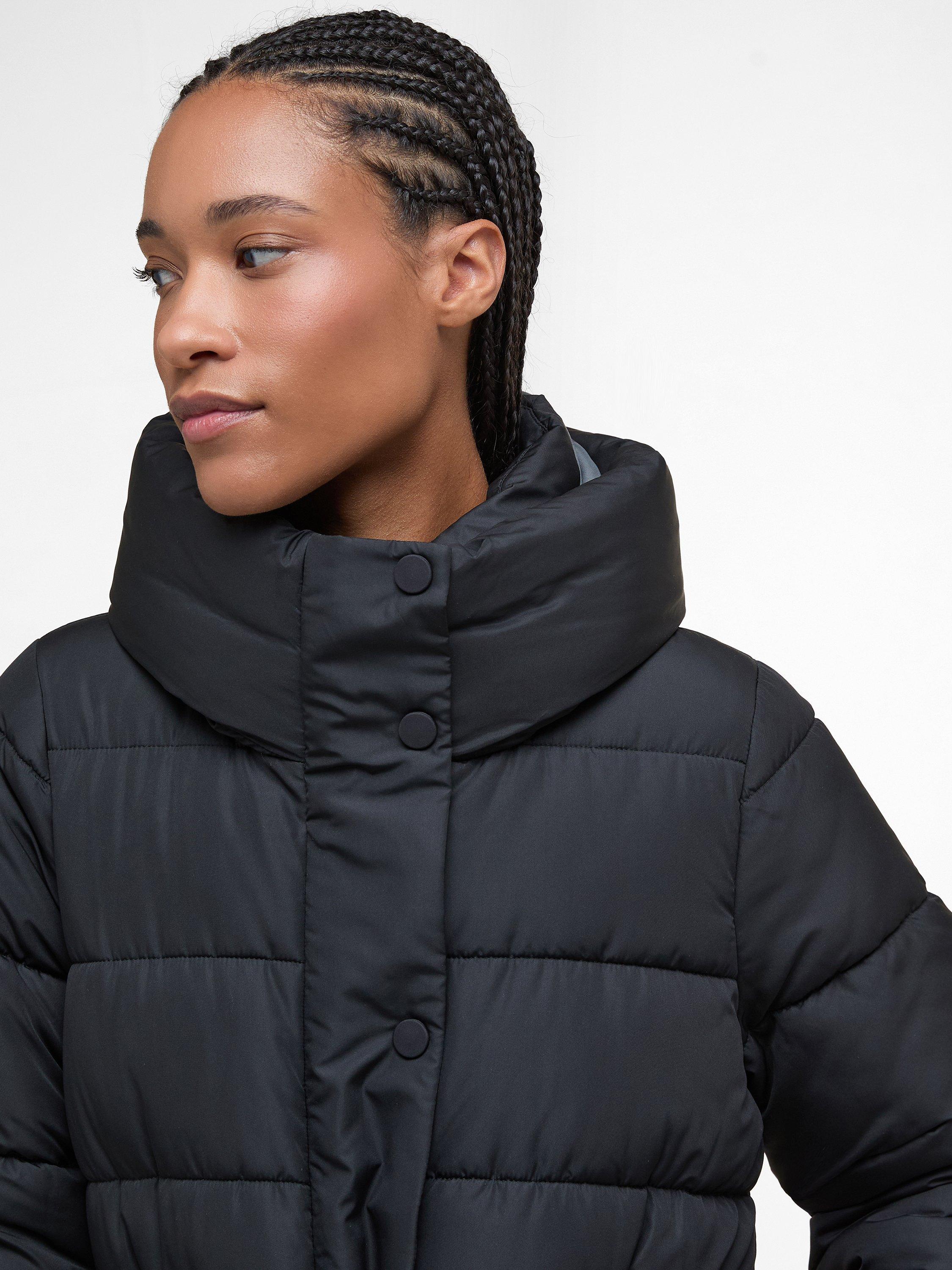 Product image 3 of 8, which shows Barbour Freya Puffer Jacket, Black, 12