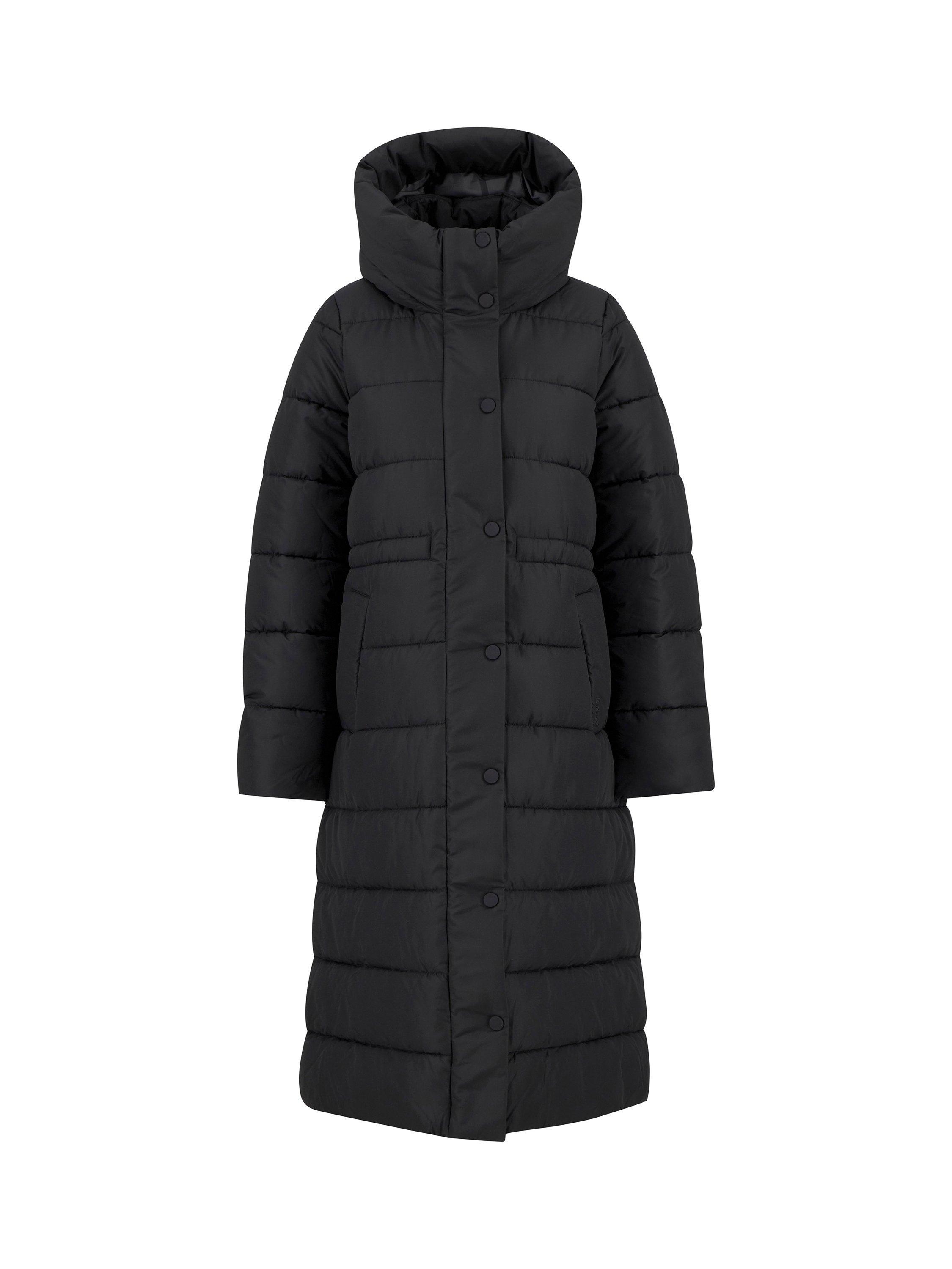 Product image 8 of 8, which shows Barbour Freya Puffer Jacket, Black, 12