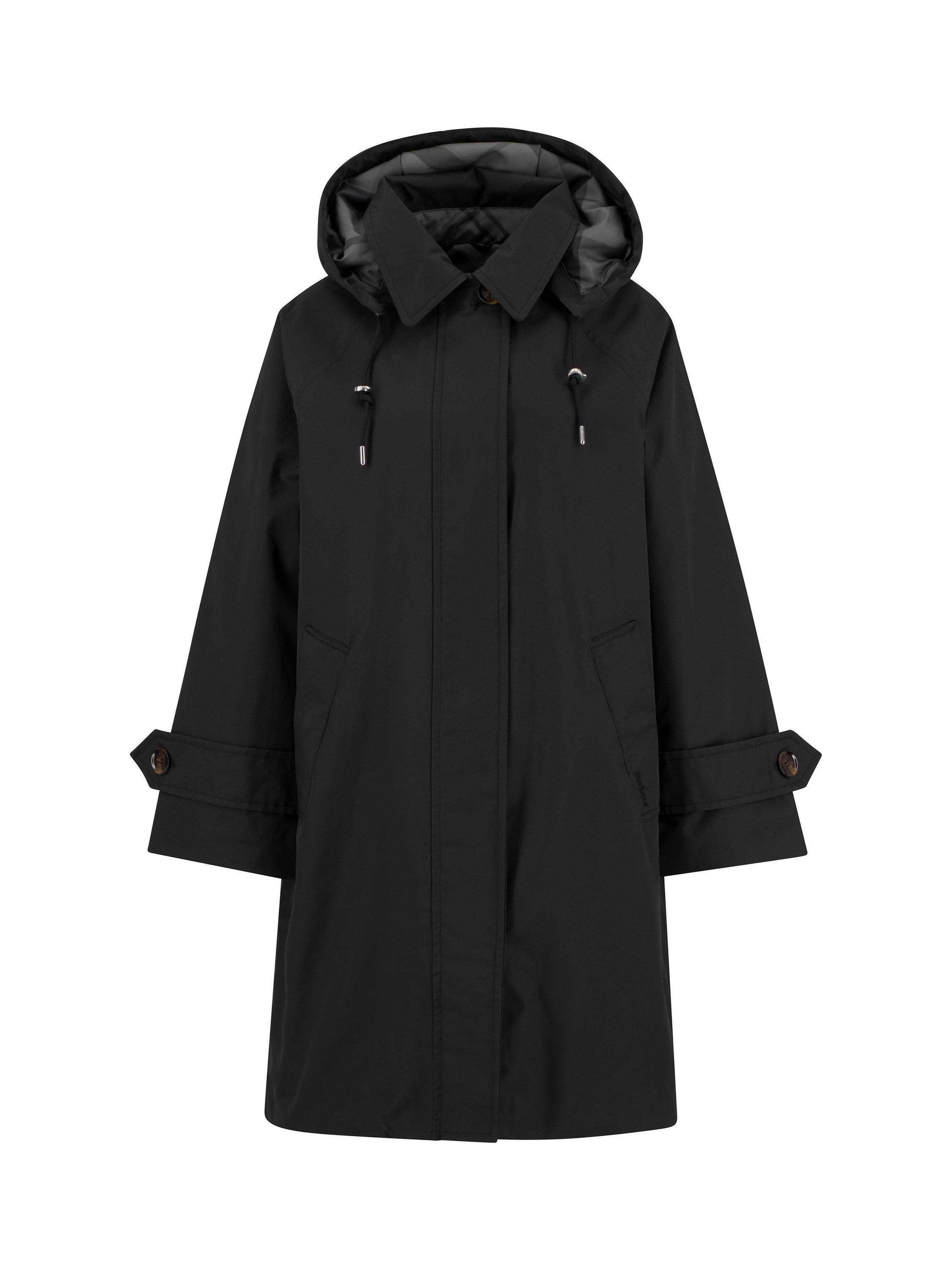 Product image 7 of 7, which shows Barbour Indie Wool Pea Coat, Black, 16