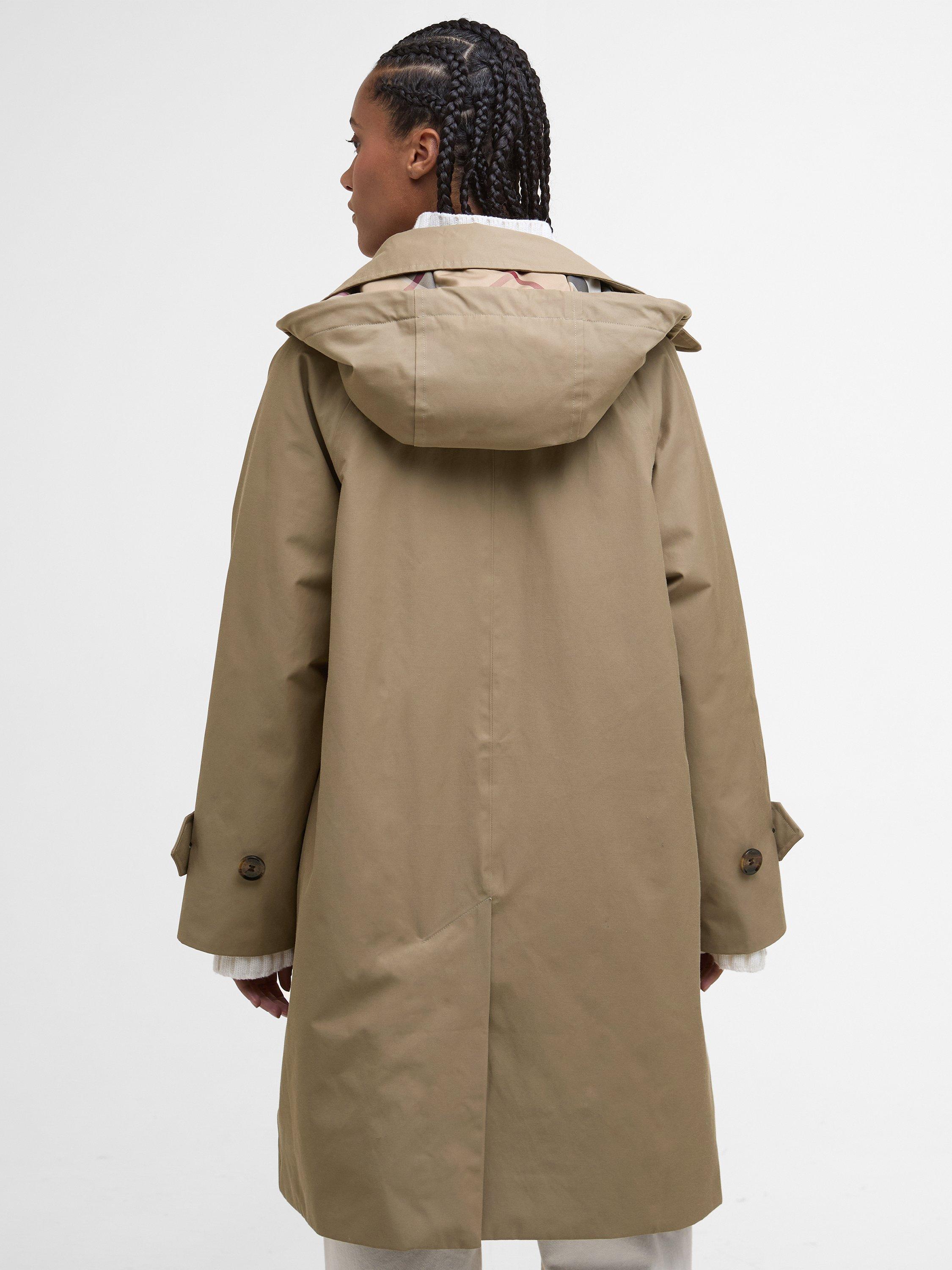 Product image 2 of 8, which shows Barbour Sadie Waterproof Jacket, Brown, 8