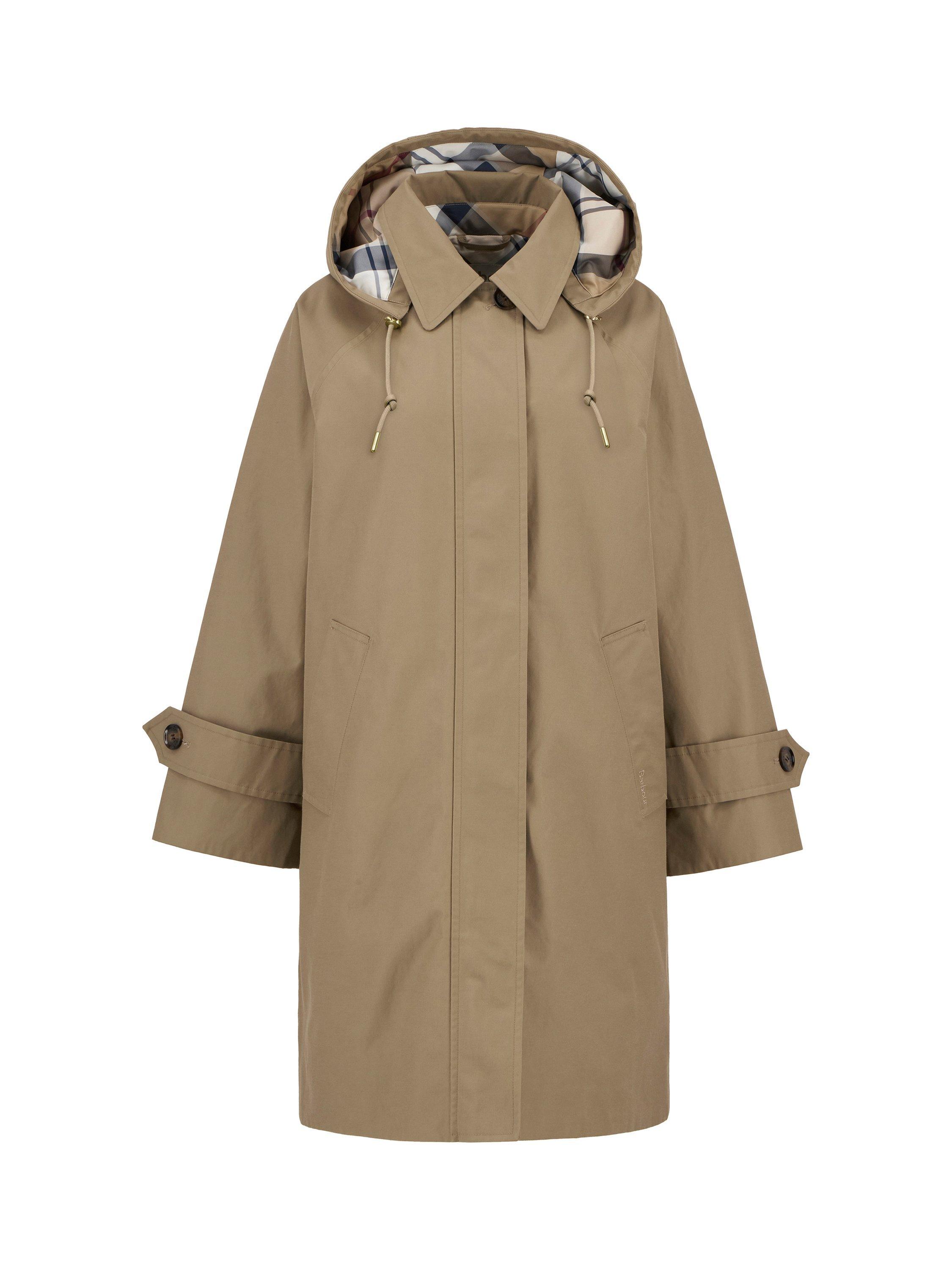 Product image 8 of 8, which shows Barbour Sadie Waterproof Jacket, Brown, 8