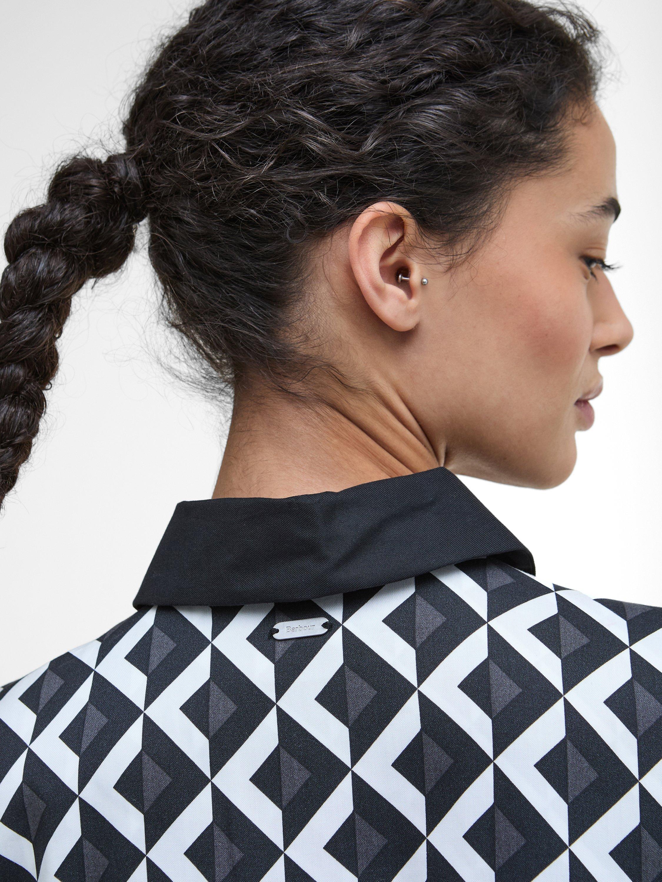 Product image 5 of 7, which shows Barbour Demi Printed Midi Dress, Multi, 12