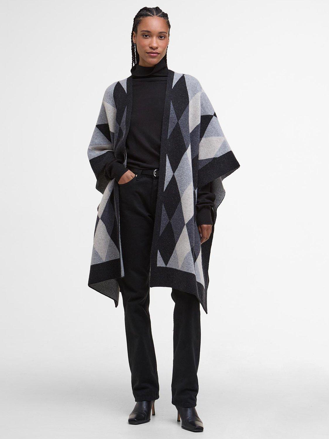 Product image 1 of 7, which shows Barbour Rosemary Cape, Multi, One Size