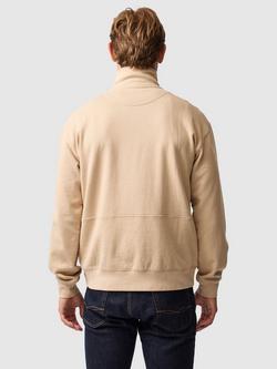 Rodd & Gunn Milford Sound Cotton Quarter-Zip Sweater - view 2, Acorn