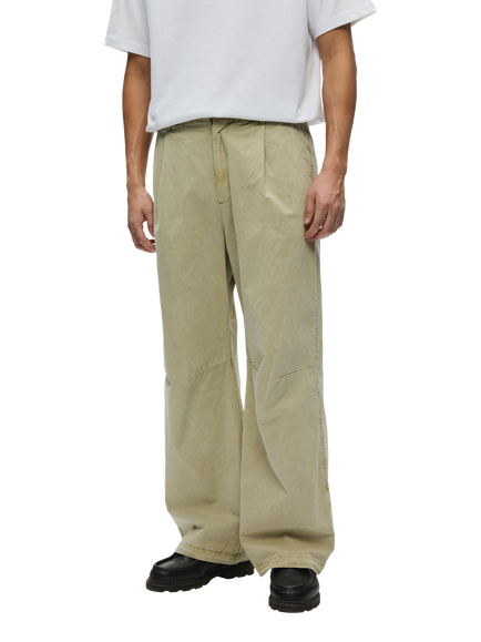 WOOD WOOD Ethan Straight Fit Cotton Trousers, Seneca Rock, Seneca Rock