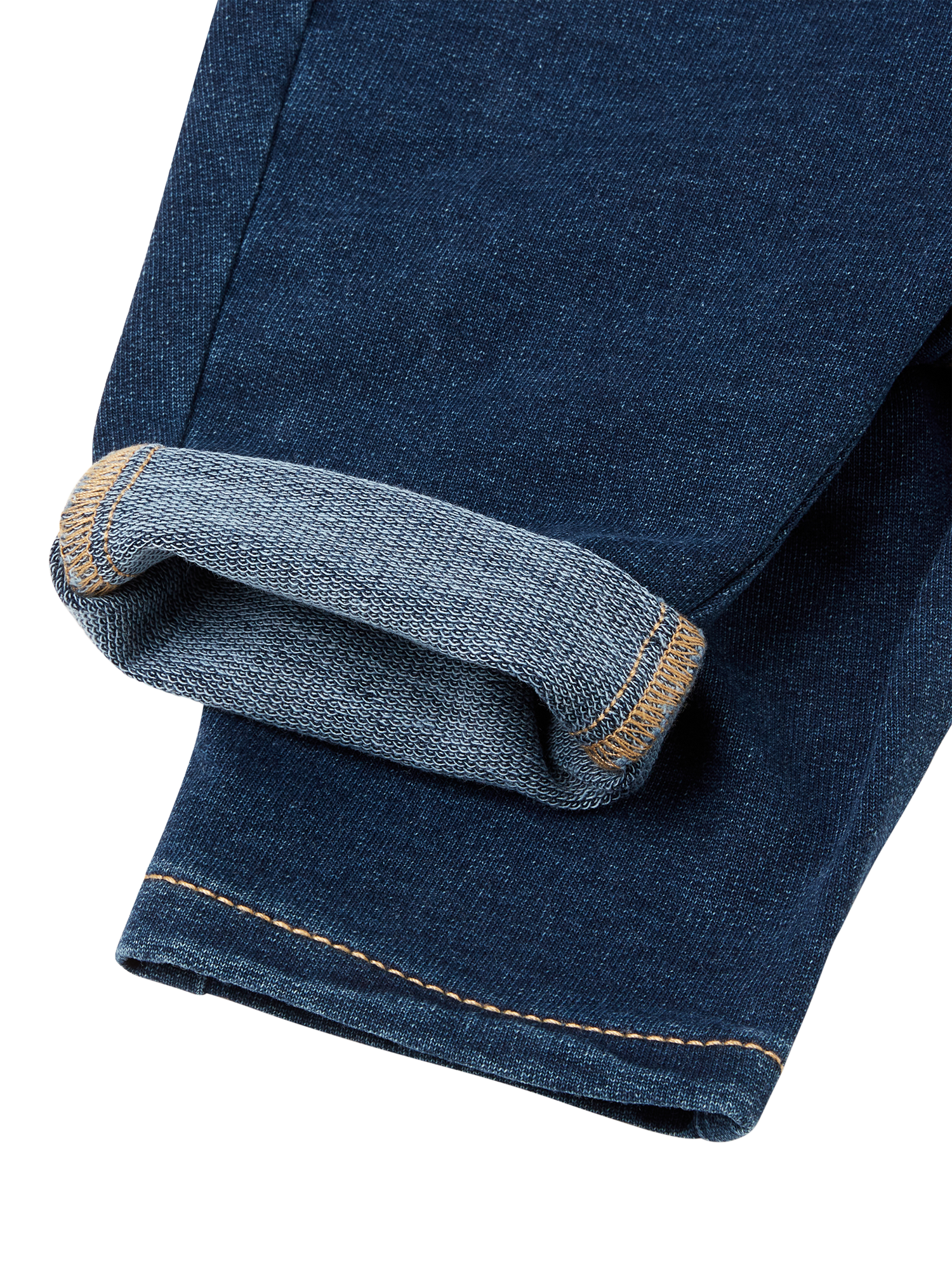 Product image 3 of 3, which shows Benetton Baby Straight Denim Jeans, Blue, 10-18 months