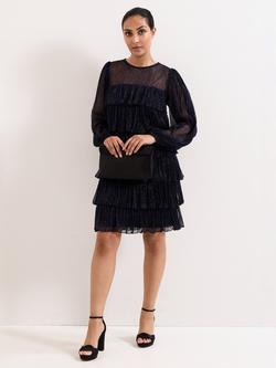 Phase Eight Petite Nika Dress, Blue, Blue