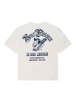 Deus ex Machina Ruff & Smooth Cotton T-Shirt, Vintage White - view 2, Vintage White