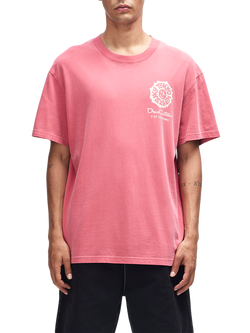 Deus ex Machina Tokyo Address Graphic T-Shirt, Melon Red, Melon Red