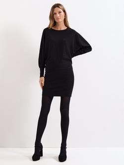 Phase Eight Becca Studded Jumper Dress containing LENZING™ ECOVERO™ Viscose, Black, Black