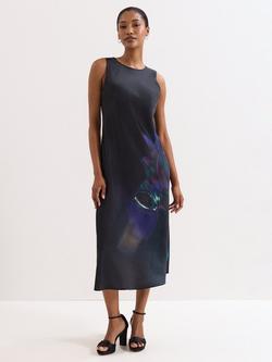 Phase Eight Felicity Floral Dress, Black, Black