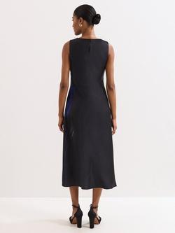 Phase Eight Felicity Floral Dress, Black - view 2, Black