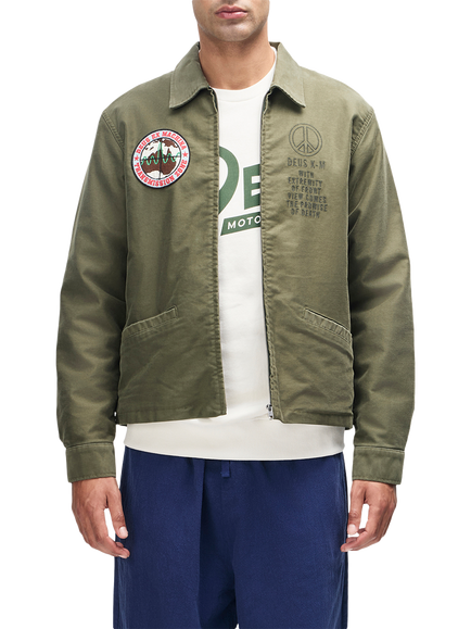 Deus ex Machina Fugazi Jacket, Pine Green, Pine Green