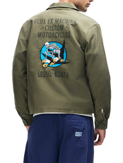 Deus ex Machina Fugazi Jacket, Pine Green - view 2, Pine Green