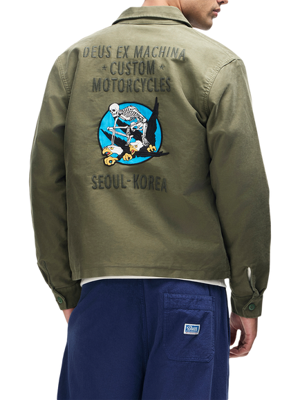 Deus ex Machina Fugazi Jacket, Pine Green - view 2, Pine Green