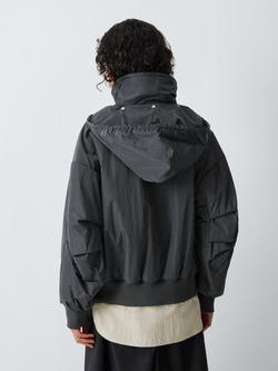 MM by MaxMara Lamaca Jacket, Dark Grey - view 2, Dark Grey