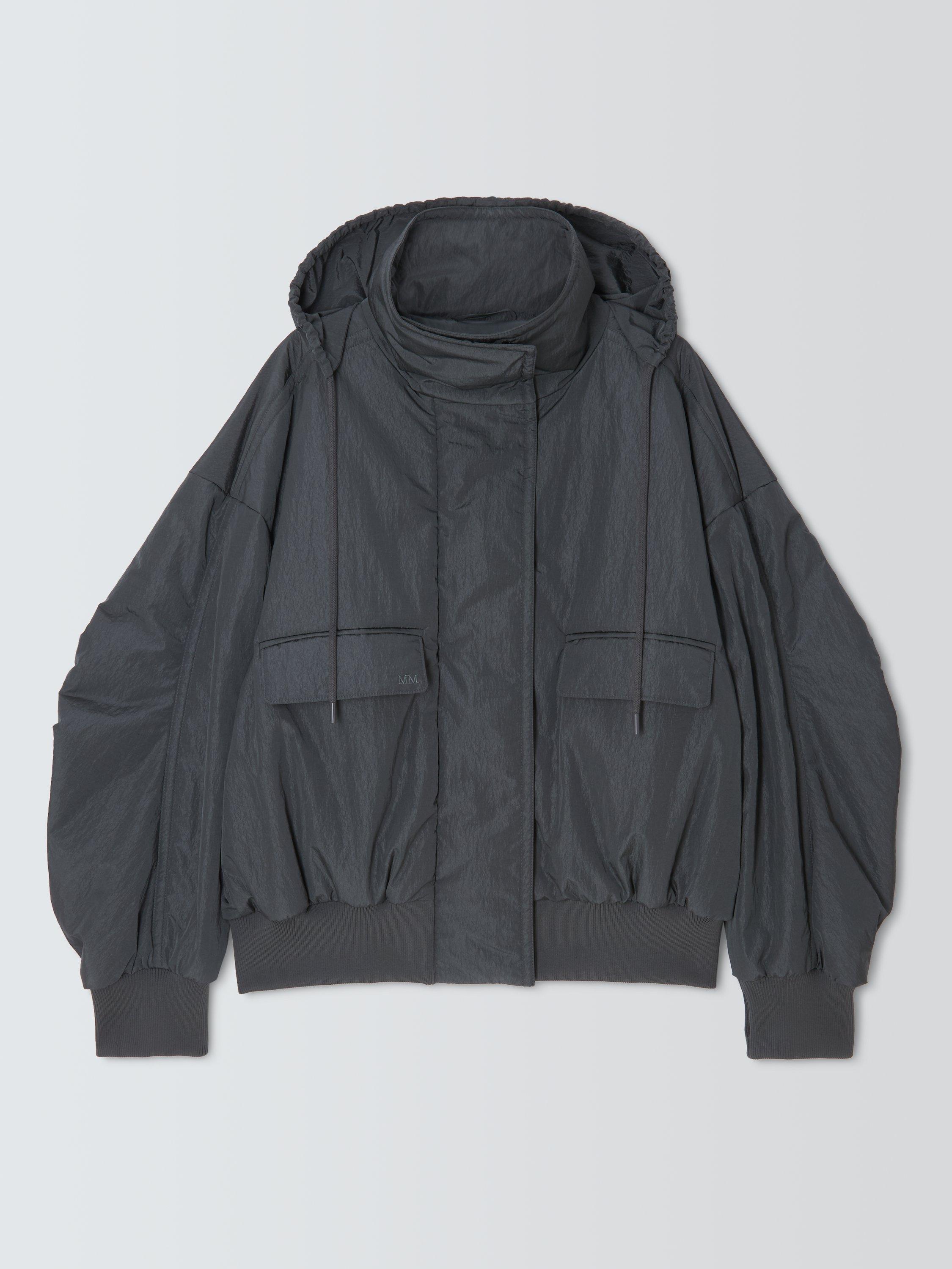 Product image 1 of 1, which shows MM by MaxMara Lamaca Jacket, Dark Grey, 8