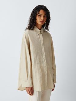 MM by MaxMara Platani Shirt, Ivory, Ivory