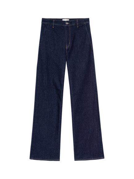 FRAME The Straight High Waist Jeans, Rinse, Rinse