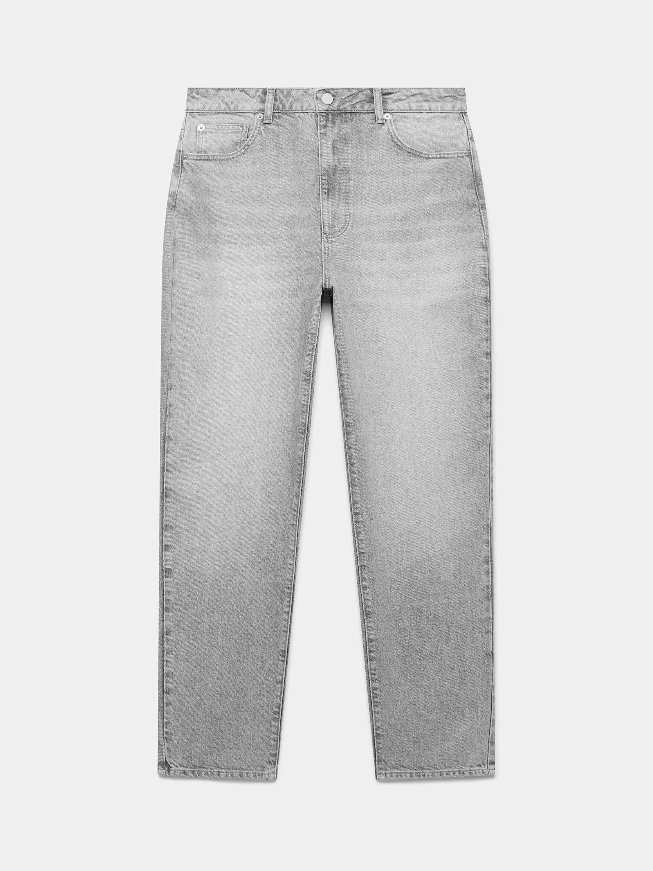 Product image 5 of 6, which shows Mint Velvet Mid Rise Slim Jeans, Grey, 8R