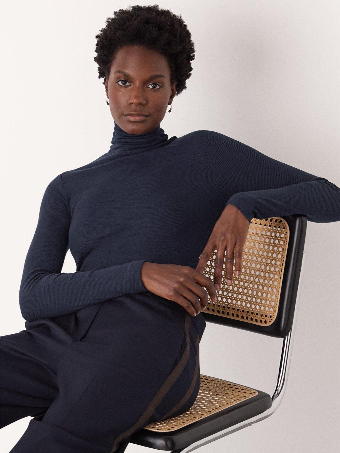 Product image 1 of 5, which shows Essential Ribbed Pol BLNV 6