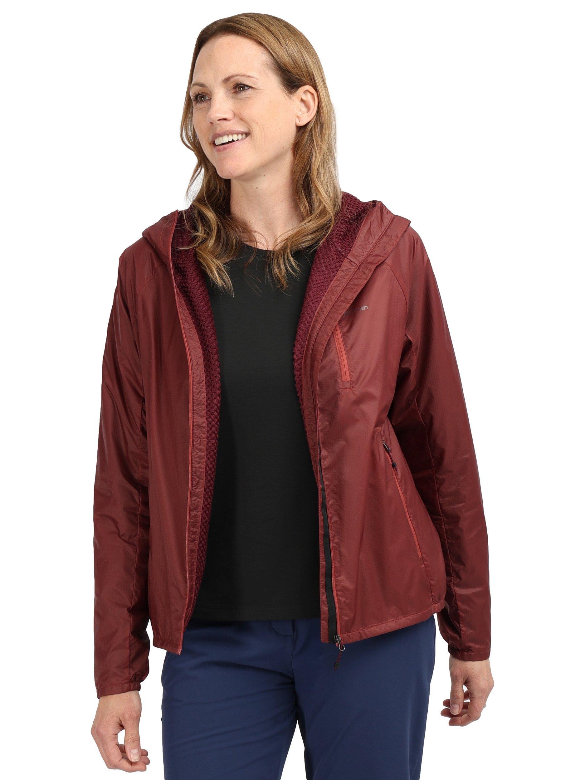 Product image 4 of 11, which shows Rohan Bora Fleece Lined Jacket, Arizona Red, XS