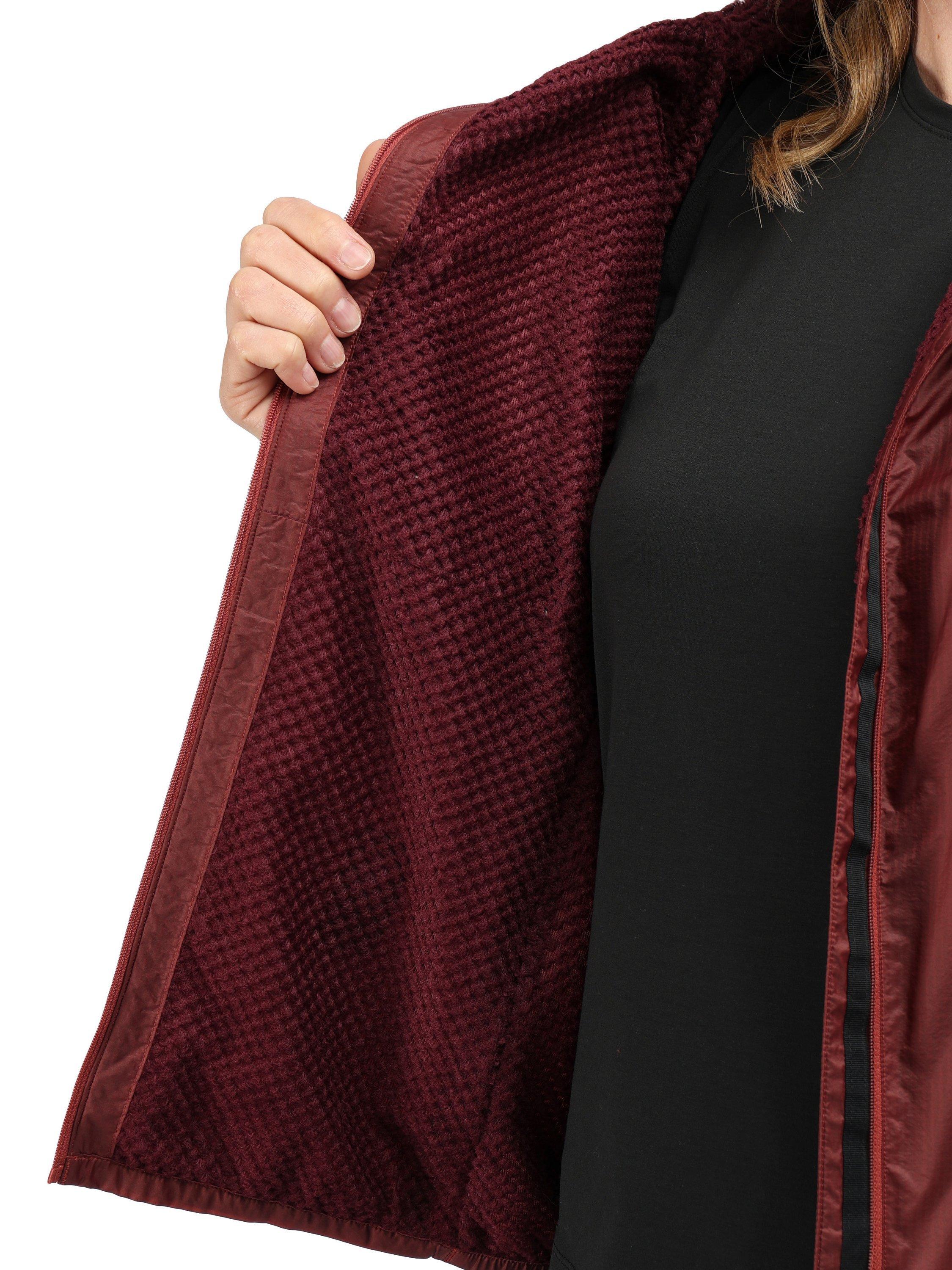 Product image 6 of 11, which shows Rohan Bora Fleece Lined Jacket, Arizona Red, XS