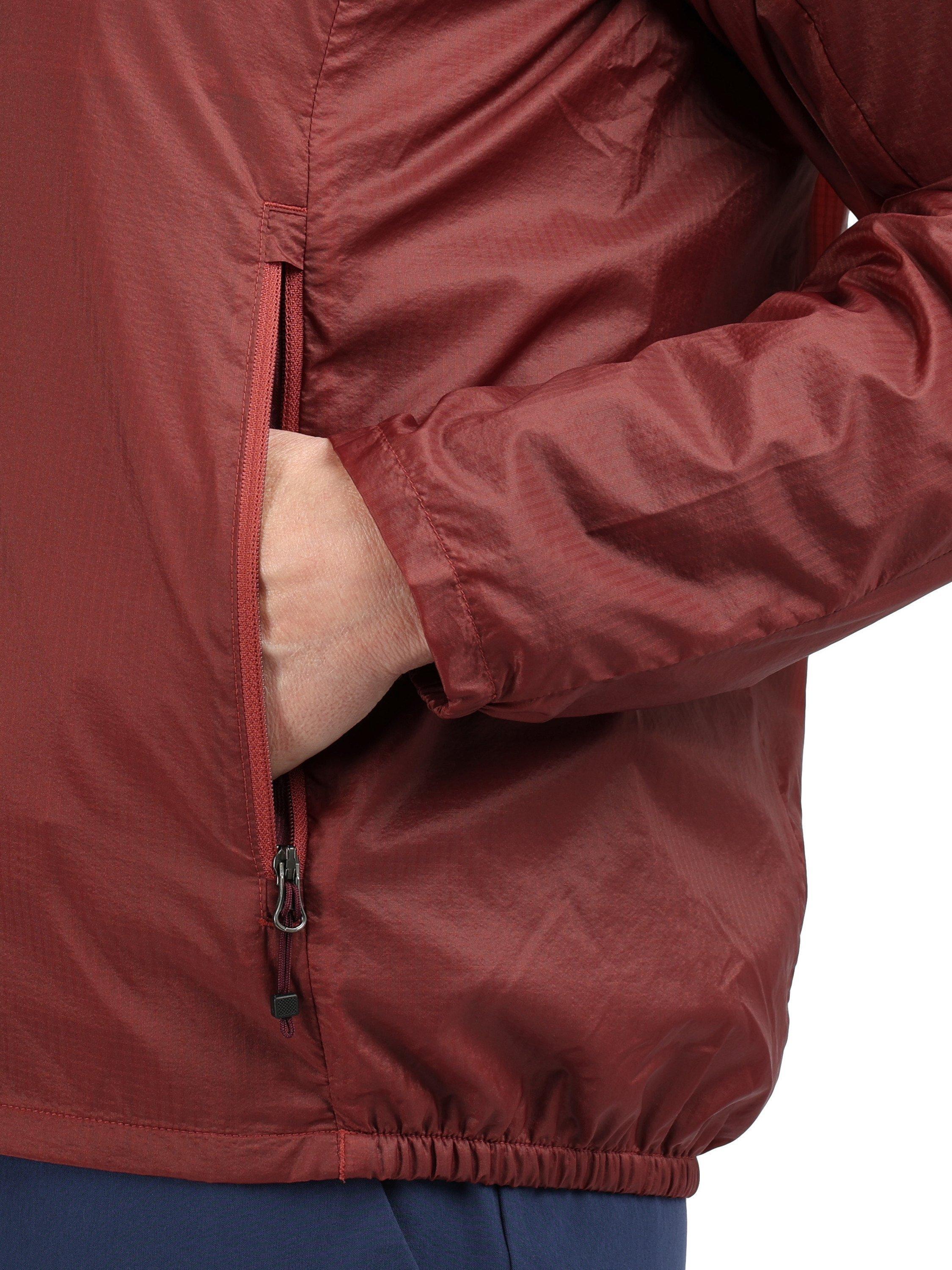 Product image 9 of 11, which shows Rohan Bora Fleece Lined Jacket, Arizona Red, XS