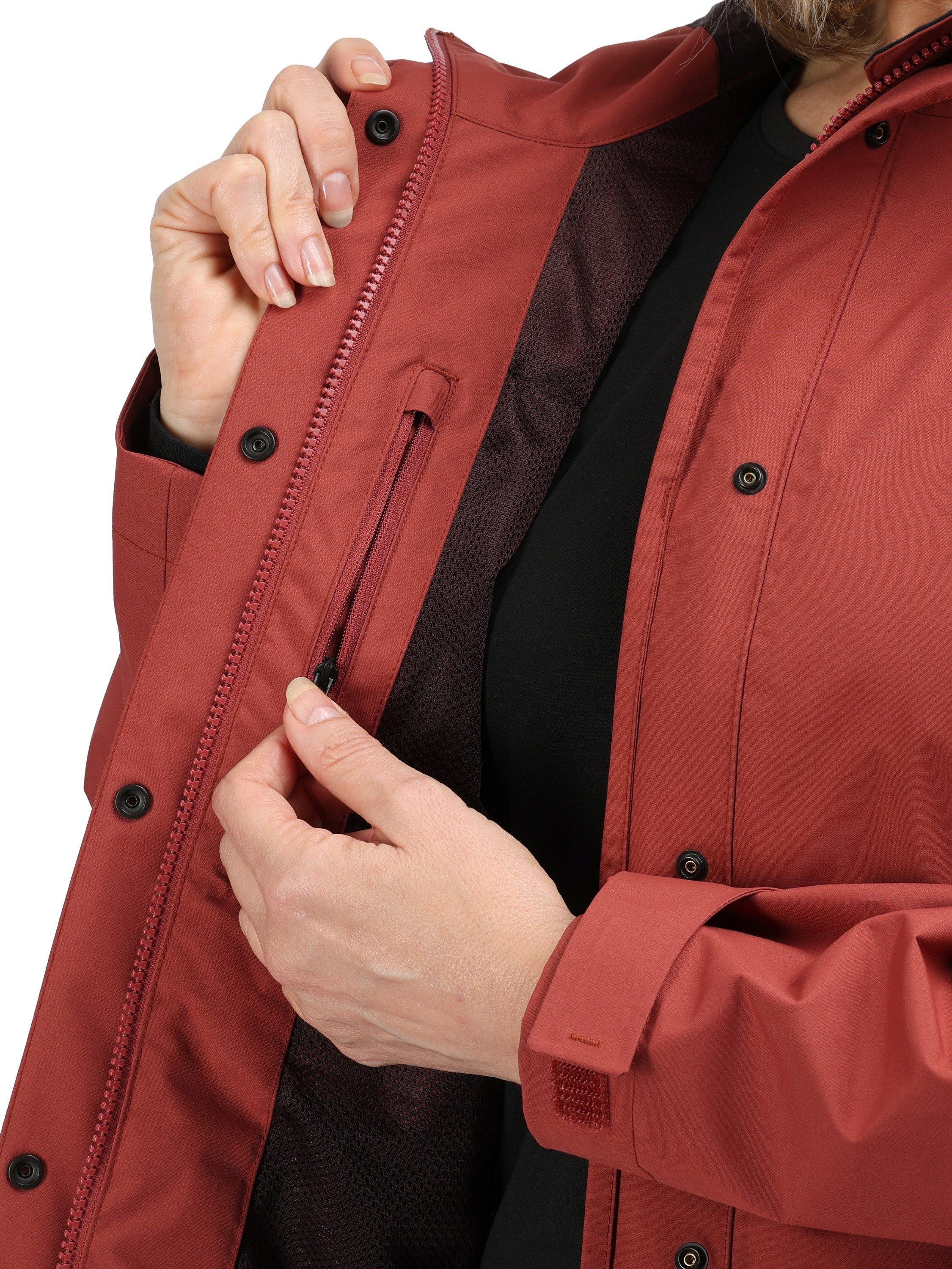 Product image 5 of 7, which shows Rohan Coniston Waterproof Coat, Arizona Red, XS