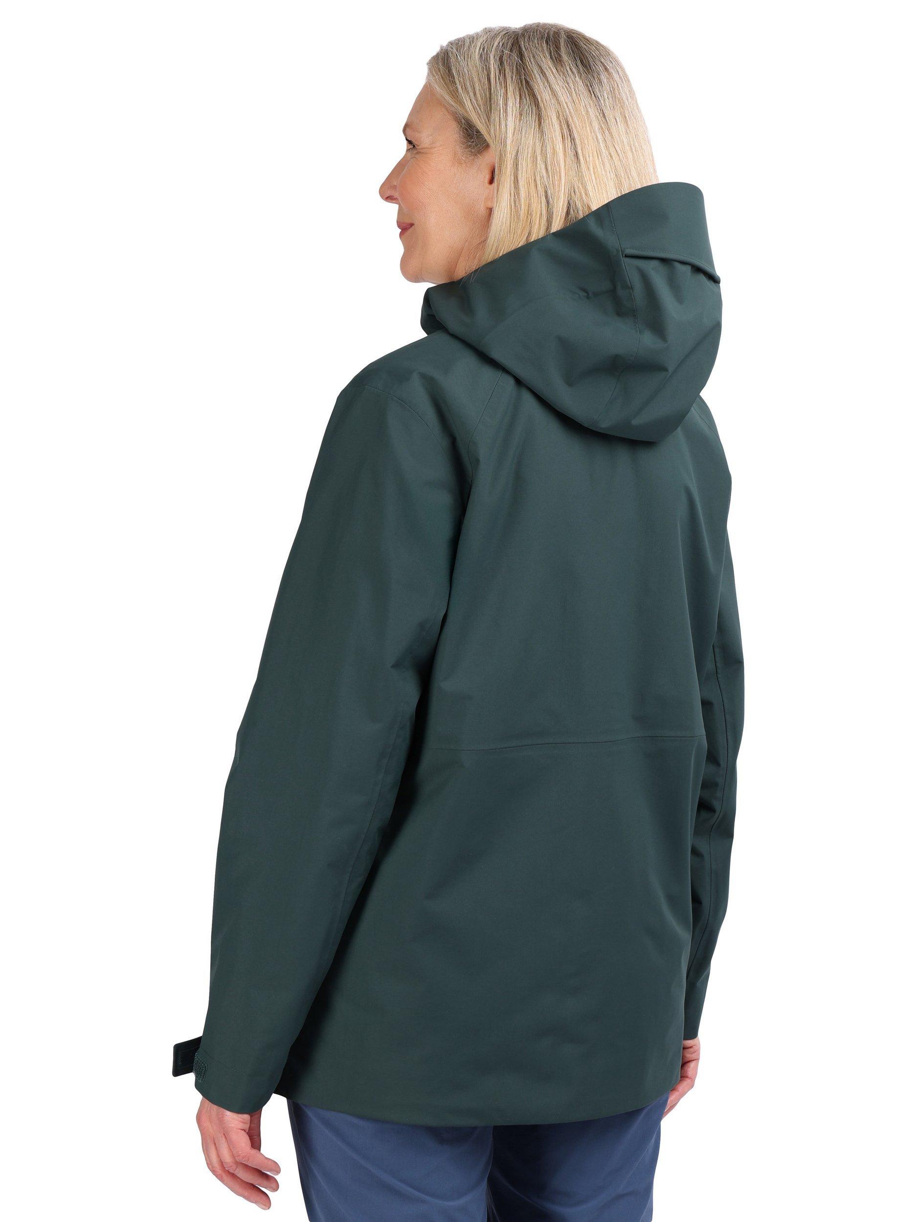 Product image 2 of 6, which shows Rohan Coniston Waterproof Coat, Ethereal Green, XS
