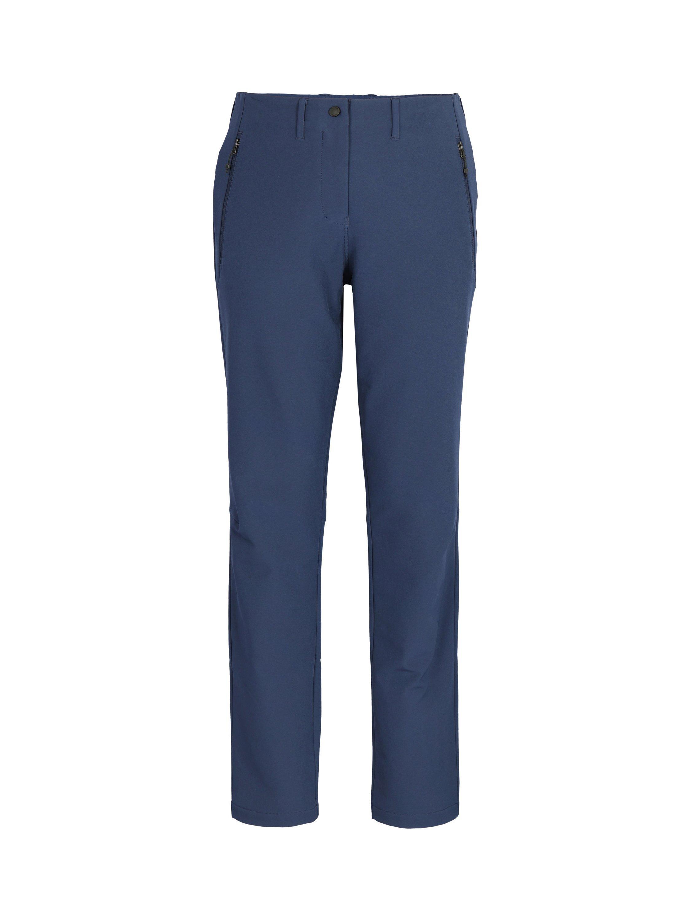 Product image 3 of 6, which shows Rohan Striders Water Repellent Trousers, Nautical Blue, 8S