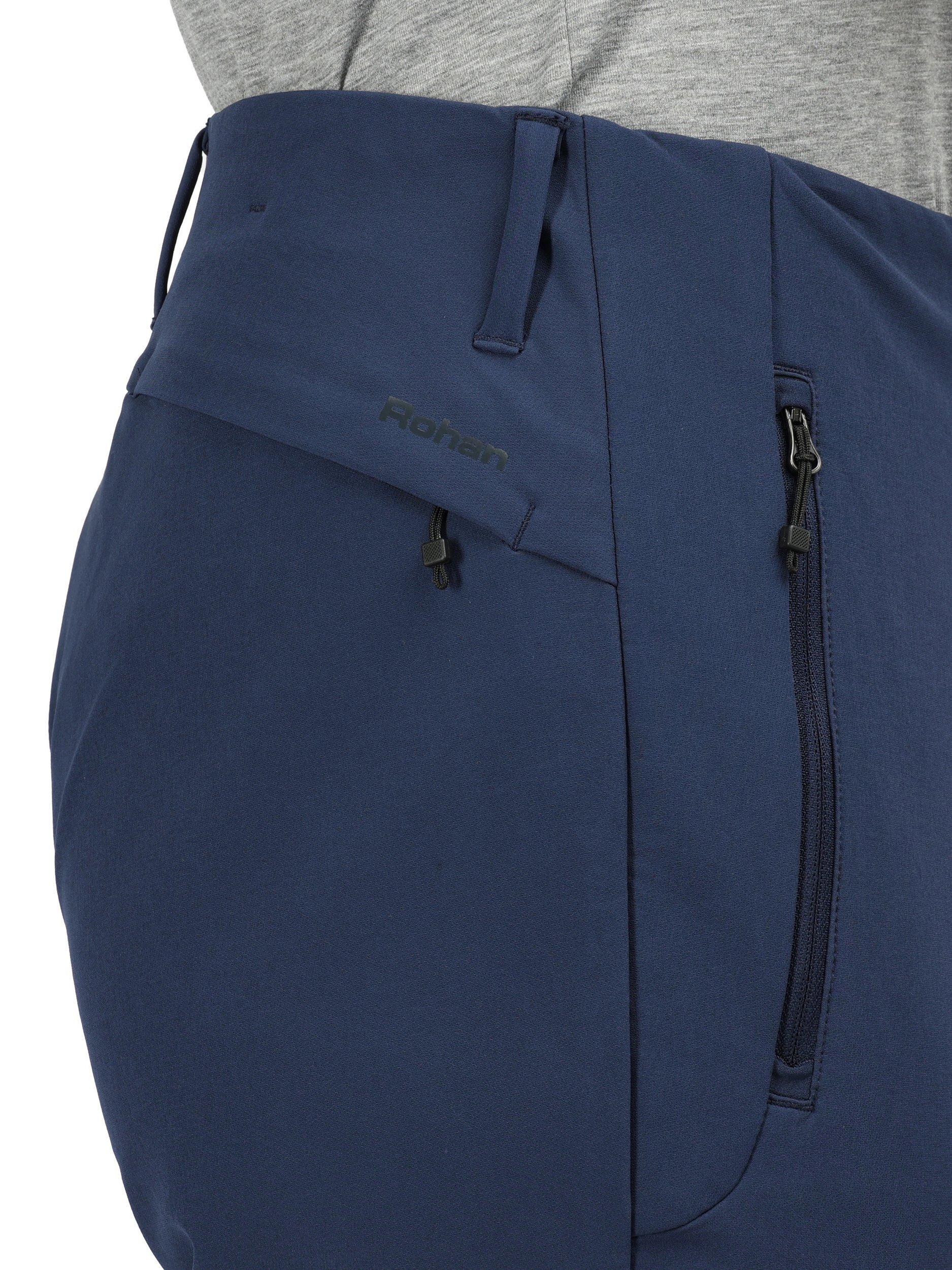 Product image 6 of 6, which shows Rohan Striders Water Repellent Trousers, Nautical Blue, 8S