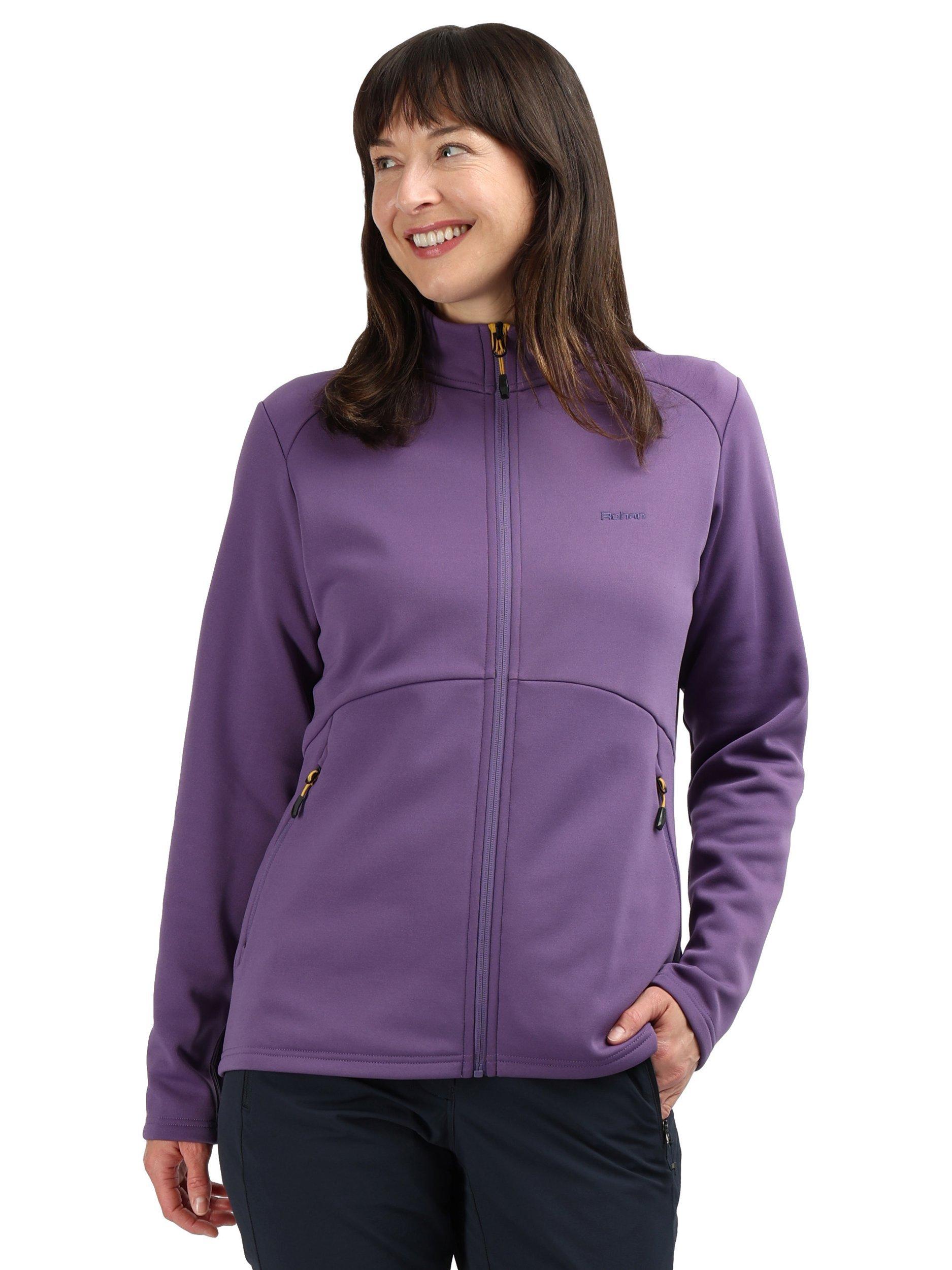 Product image 1 of 8, which shows Rohan Solar Fleece Jacket, Aster Purple, XS