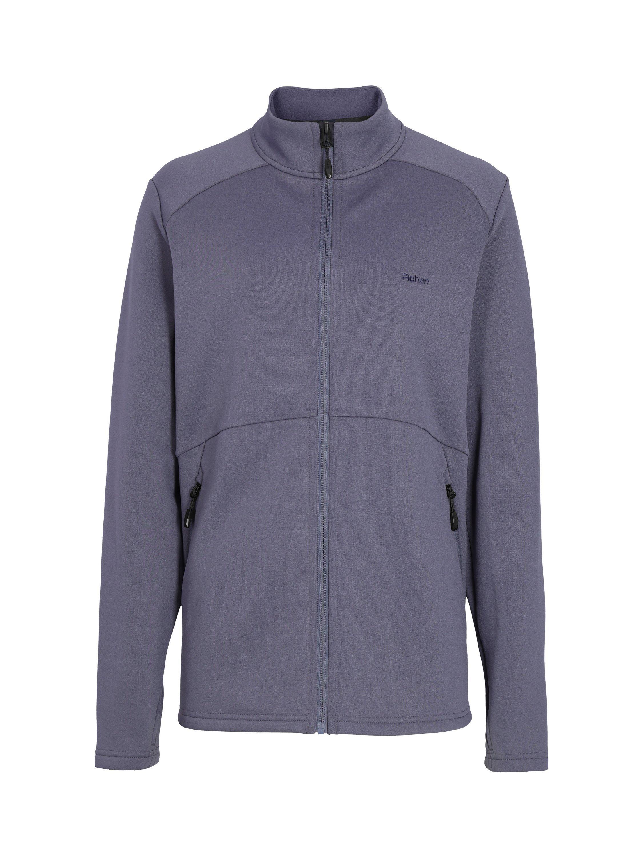 Product image 3 of 8, which shows Rohan Solar Fleece Jacket, Hail Blue, XS