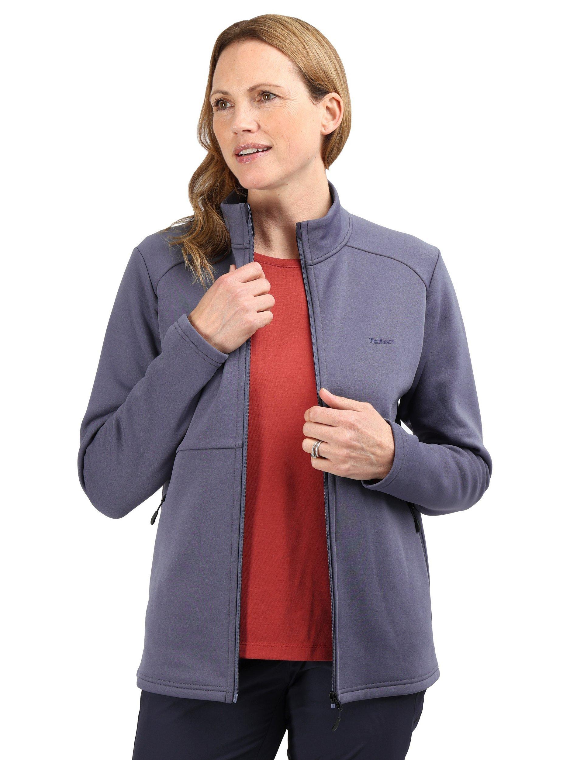 Product image 5 of 8, which shows Rohan Solar Fleece Jacket, Hail Blue, XS