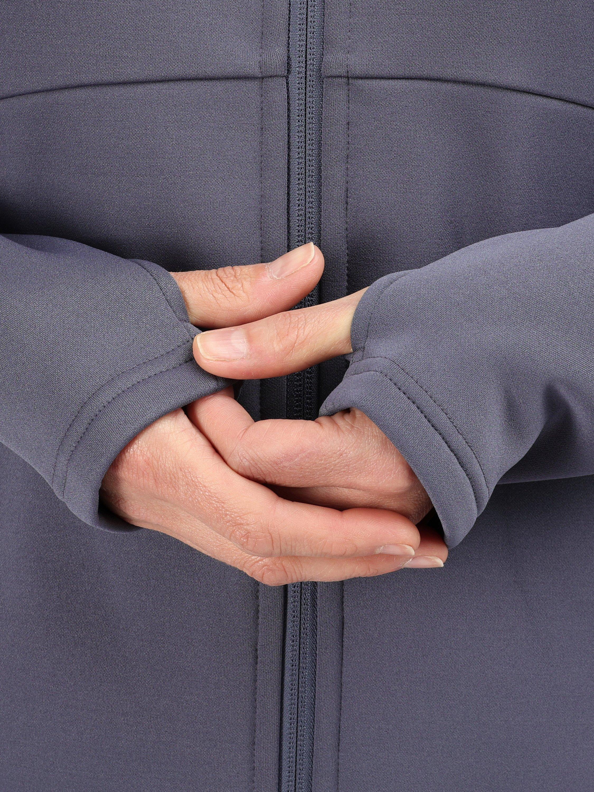 Product image 6 of 8, which shows Rohan Solar Fleece Jacket, Hail Blue, XS