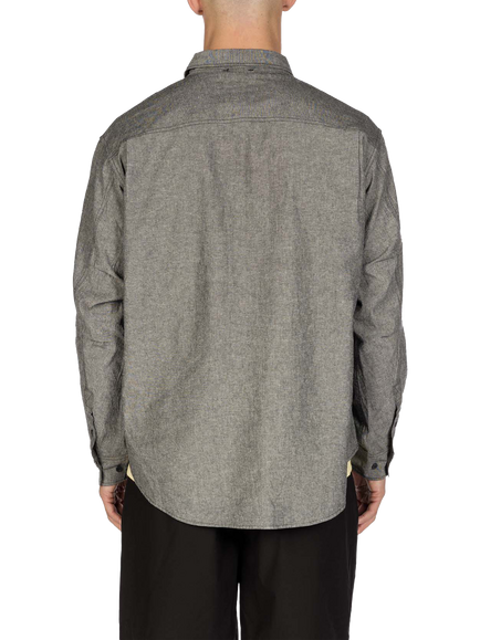 Snow Peak Cotton Chambray Shirt - view 2, Black