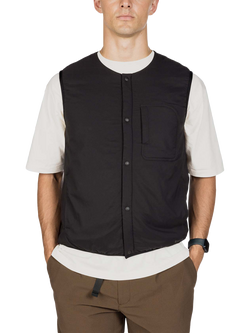 Snow Peak Flex Insulated Vest, Black, Black