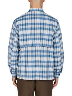 Snow Peak Breezy Check Shirt - view 2, Light Blue