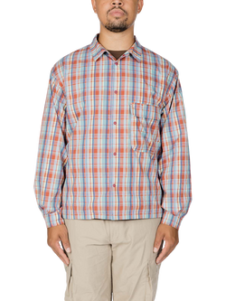 Snow Peak Breezy Check Shirt, Red
