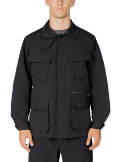 Snow Peak Nylon Washer Jacket, Black, Black
