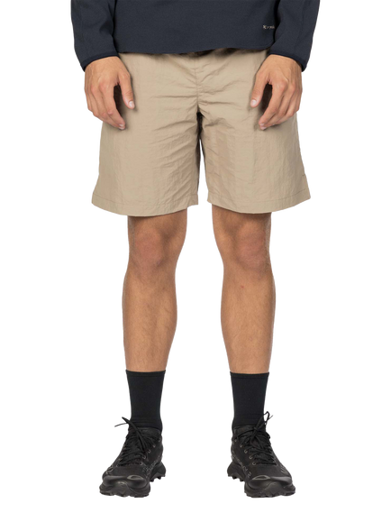 Snow Peak Washer Shorts, Greige, Greige