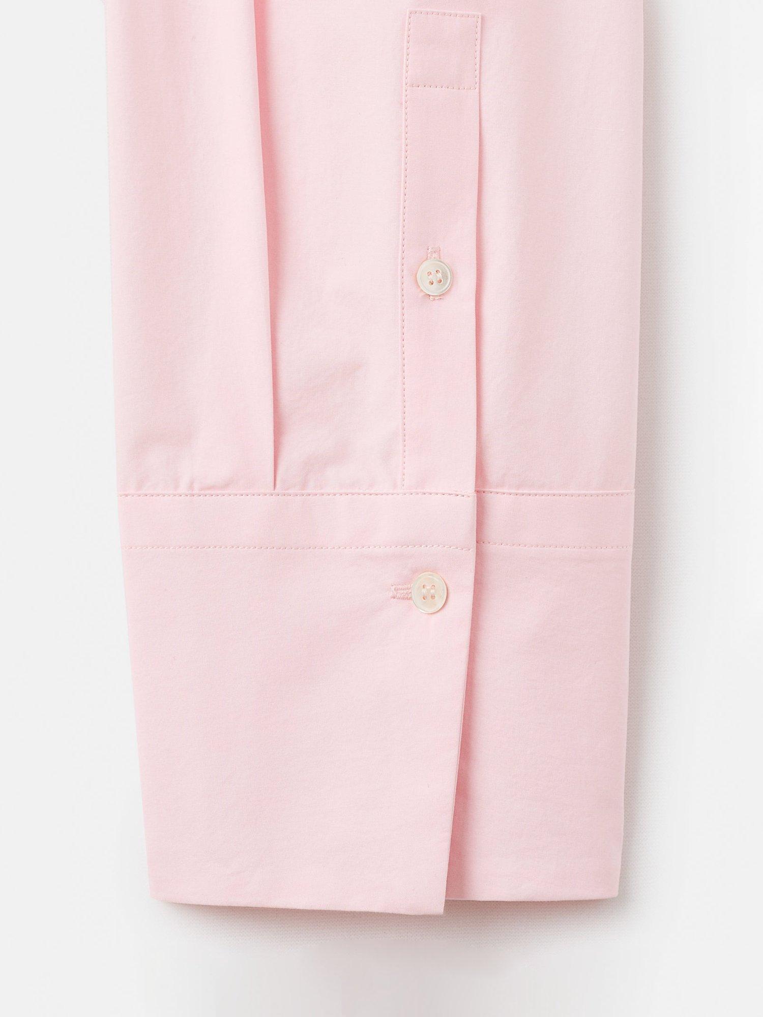 Product image 5 of 7, which shows Mango Lombda Scarf Neck Top, Pastel Pink, 10