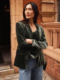 NRBY New May Velvet Jacket, Khaki