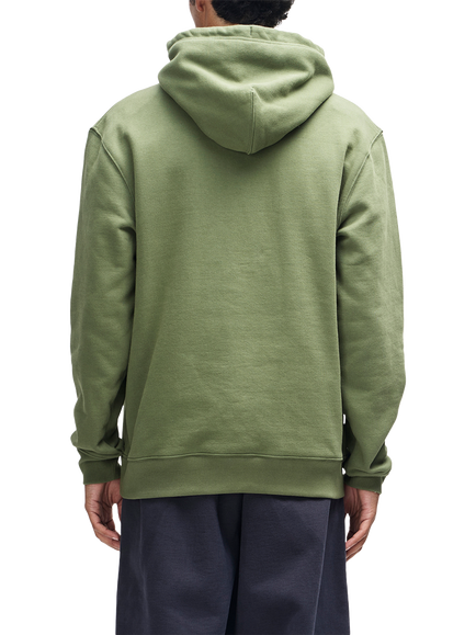 Deus ex Machina Pill Logo Cotton Hoodie, Pine Green - view 2, Pine Green