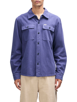 Deus ex Machina Chambray Shirt, Mid Indigo, Mid Indigo
