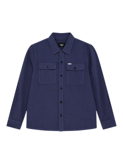 Deus ex Machina Chambray Shirt, Mid Indigo, Mid Indigo
