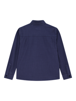 Deus ex Machina Chambray Shirt, Mid Indigo - view 2, Mid Indigo