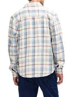 Deus ex Machina Vacay Cotton Regular Fit Check Chambray Shirt, Natural - view 2, Natural